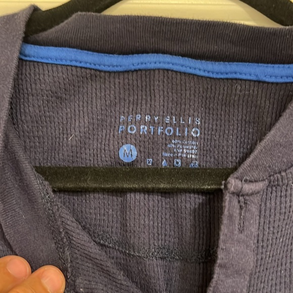 Perry Ellers portfolio, blue onesie, size medium, but can fit a large - Picture 4 of 8